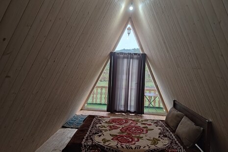 کلبه سوئیسی دوبلکس تک خواب غنچه در ماسال