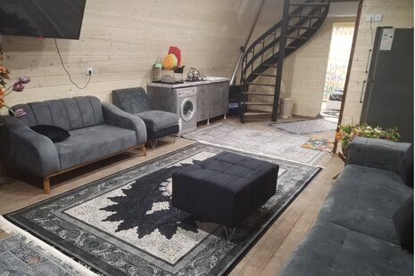 کلبه سوئیسی دوبلکس دوخواب جکوزی دار ساسان در چالوس