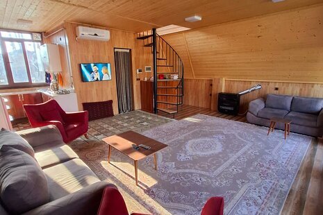 کلبه سوئیسی آرامش در سوادکوه