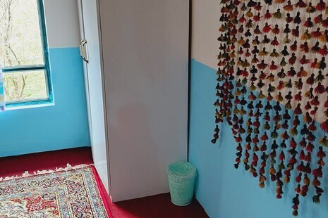 واحد تک خواب در طبقه دوم کلبه جنگلی هیرکانی در