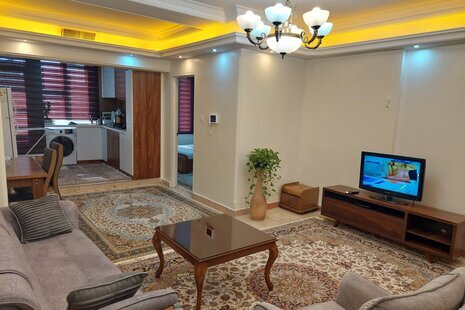 آپارتمان مبله تکخواب (2) در باغ فیض تهران