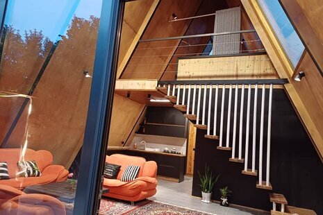 کلبه سوئیسی دوخواب دیار در آستانه اشرفیه