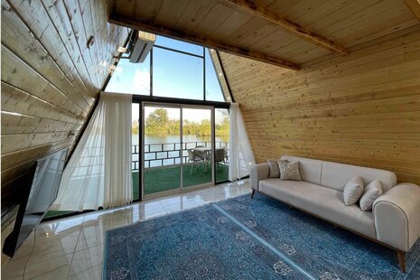 کلبه سوئیسی دوبلکس مبله تکخواب در محمودآباد