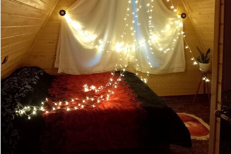 کلبه سوئیسی دوبلکس دوخواب استخردار در سوادکوه