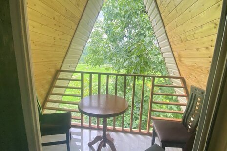 کلبه سوئیسی دوبلکس تکخواب آنجلیکا در سوادکوه