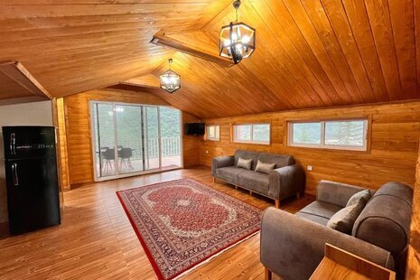 واحد مبله تک خواب در طبقه اول ویلا تنکابن