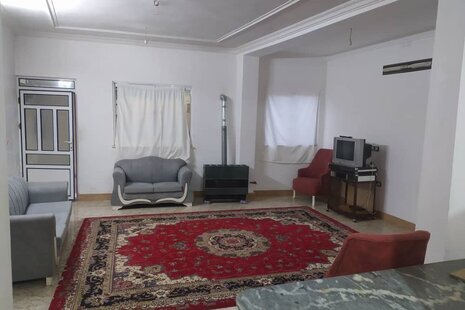 واحد مبله دوخواب در طبقه همکف ویلا قائمشهر