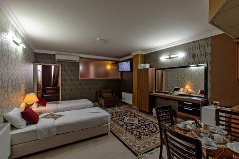 اتاق 30 متری تکخواب در هتل آپارتمان اصفهان