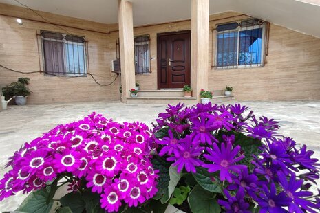 واحد مبله تکخواب در طبقه همکف ویلا  نارنج در  اسالم