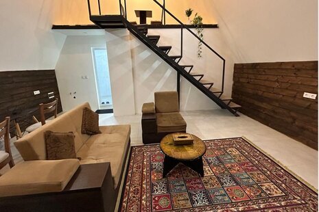 کلبه سوئیسی دوبلکس تکخواب نارنجستان در بندر انزلی