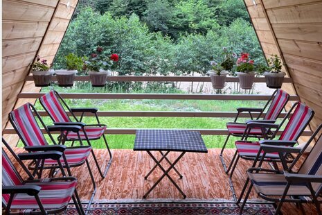 کلبه سوئیسی تک خواب مبله در اسالم