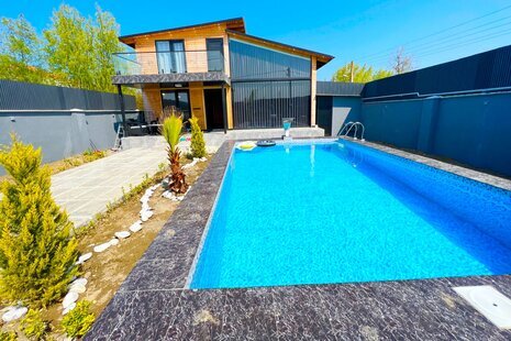 ویلا دوبلکس استخردار مبله دوخواب چوبی لیانا در نور