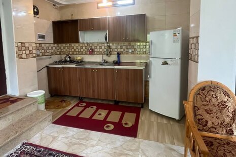 واحد مبله دوخواب در طبقه اول ویلا تنکابن