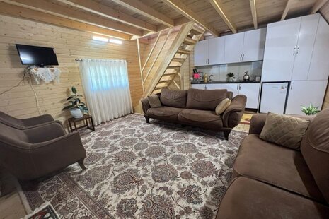 کلبه چوبی دوبلکس در گرگان