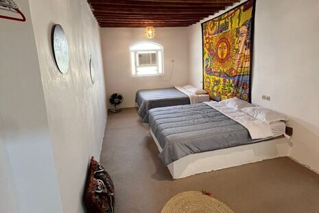 اتاق دو تخت دبل طلوع در بومگردی طبل