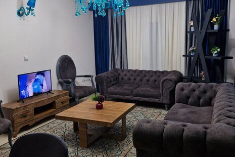 آپارتمان مبله تکخواب طبقه 1 در شهرک صدف