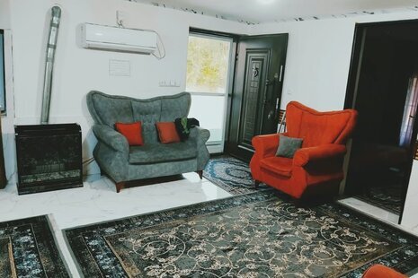 ویلا مبله استخردار سه خواب جنگلی شمشاد در سوادکوه