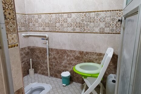 واحد مبله دو خواب طبقه اول ویلا رونیا در رامسر