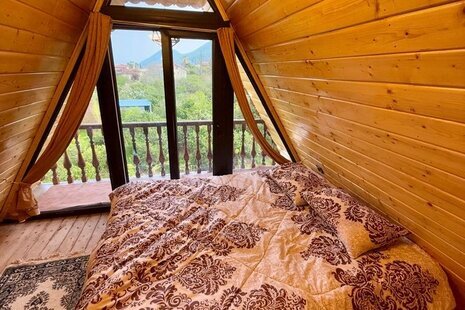 کلبه سوئیسی استخردار دو خواب پاتریس در رامسر