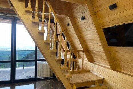 کلبه سوئیسی دوبلکس دوخواب جکوزی دار در سوادکوه