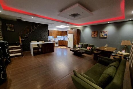 ویلا استخردار دوبلکس دوخواب کارن در ساوجبلاغ