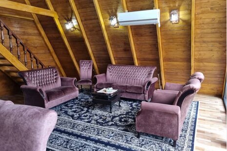 کلبه سوئیسی استخردار 3 خواب وولی تو در شیرگاه