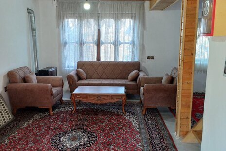 کلبه دوبلکس چوبی دوخواب امیر در شیرگاه