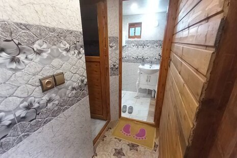 کلبه سوئیسی مبله دوبلکس تک خواب آیسام در زیرآب