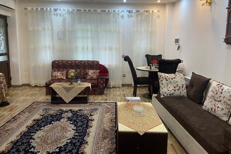 واحد تکخواب مبله در طبقه همکف ویلا رامسر