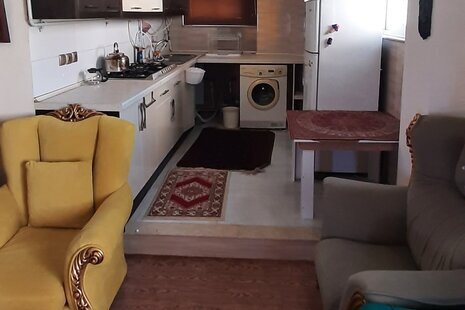 واحد مبله دوخواب طبقه همکف ویلا بیدمجنون در گلوگاه