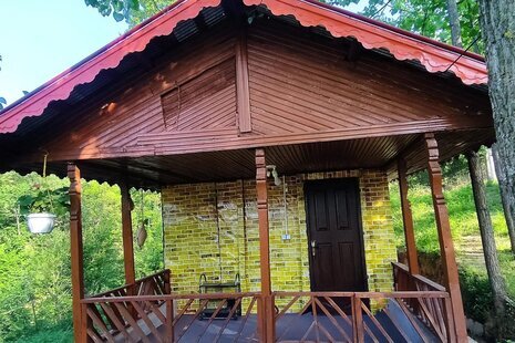 کلبه چوبی آرامش در ماسال