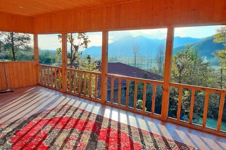 واحد چوبی دوخواب طلوع مهربانی طبقه اول در ماسال