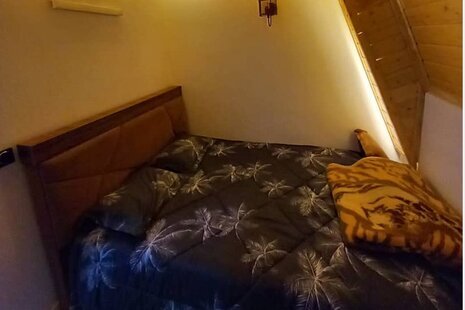 کلبه سوئیسی دوخواب  جکوزی دار در رامسر