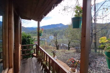 کلبه 25 متری دو نفره ی ماه تی تی در تنکابن