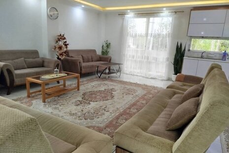 واحد مبله دوخواب طبقه اول ویلا بال پرواز در رشت