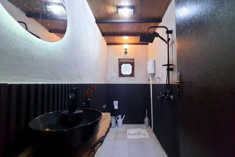 کلبه سوئیسی دوبلکس تکخواب یاشیک کومه در چمستان