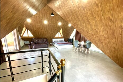 واحد دوبلکس دوخواب در طبقه دوم ویلا جنگلی گیسوم در بهشهر