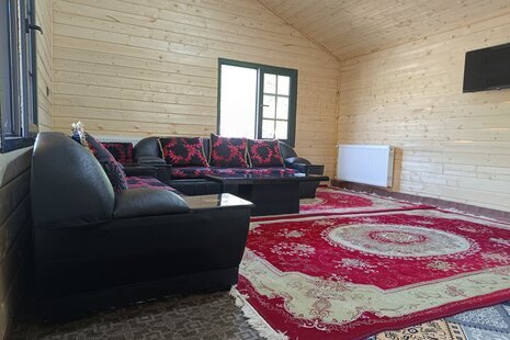 کلبه چوبی دوخواب مبله در ماسال