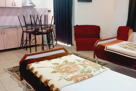 واحد تکخواب مبله 403 در هتل آپارتمان چالوس