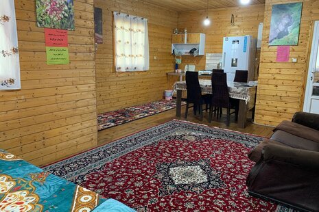 سوئیت ویلا مبله 2 در اقامتگاه بومگردی آستارا