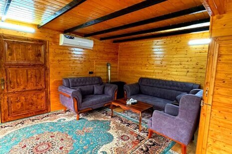 کلبه دوبلکس دوخواب مبله در سوادکوه