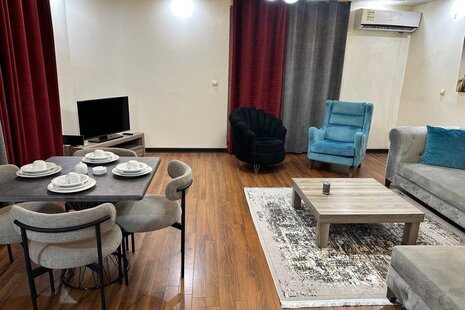 آپارتمان مبله دو خواب هیرمند 5 صدف در کیش