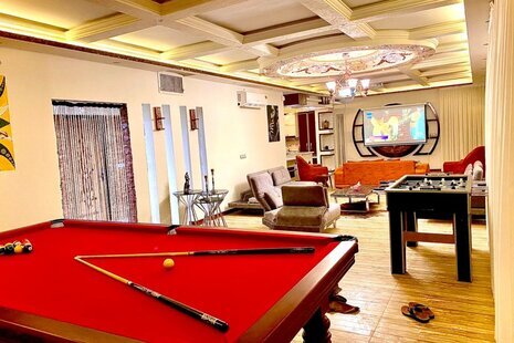 ویلا لوکس مبله دوخواب استخردار در اصفهان