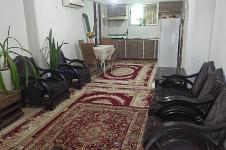 آپارتمان مبله دوخواب ساحل آرام در ساری