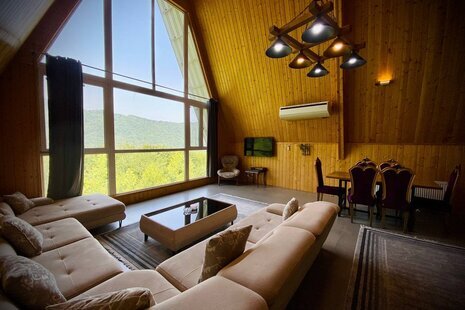 کلبه سوئیسی دوخواب هیرکانی در زیرآب