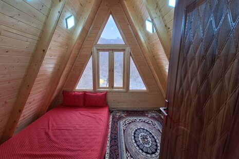 کلبه سوئیسی دوبلکس دوخواب در سوادکوه