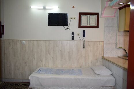 واحد تکخواب(4نفره)در هتل آپارتمان در مشهد