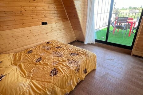 کلبه سوئیسی استخردار دوخواب در سرخرود