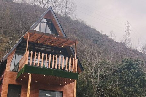 کلبه تریپلکس استخردار دوخواب در رامسر