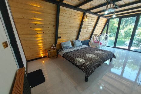 کلبه سوئیسی دوبلکس دوخواب در رشت